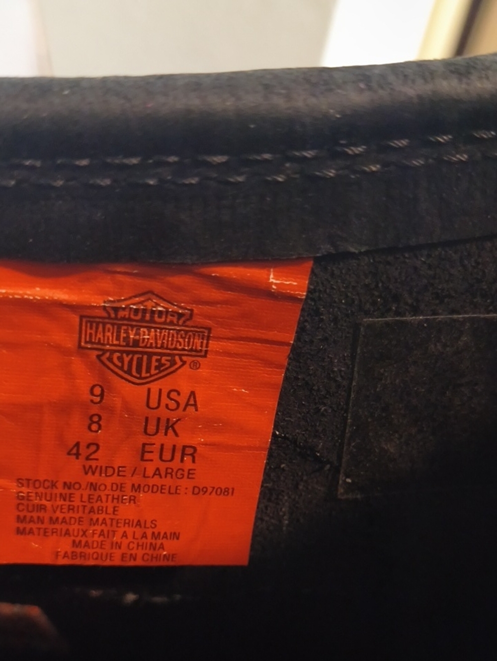 Harley-Davidson Brooklyn Patch Women's Leather Boots Sz 9 SOLD OUT EVERYWHERE! - Picture 13 of 14